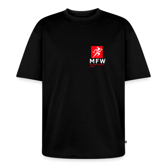 Bio-Baumwolle Premium Oversized T-Shirt - black